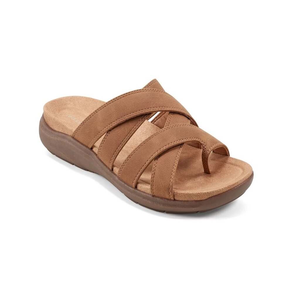 Easy Spirit Westly Sandals Women’s Strappy Comfort Shoes Brown Size 9.5 MSRP $65